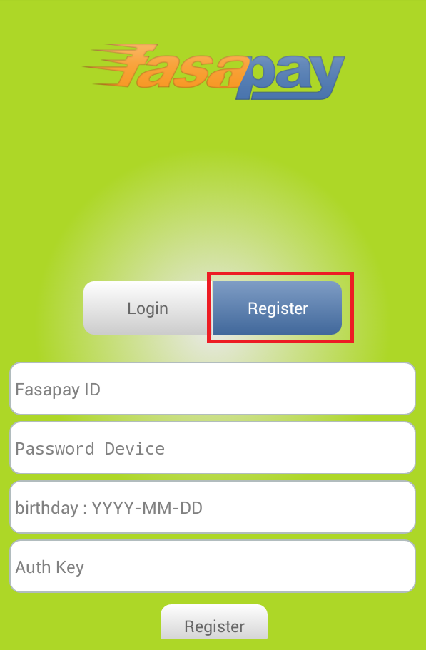 register android